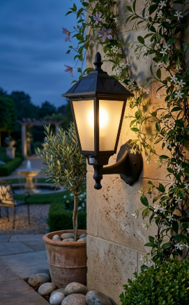 Solar Wall Lamp With Motion Sensor